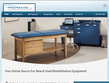 Tablet Screenshot of medneeds.com